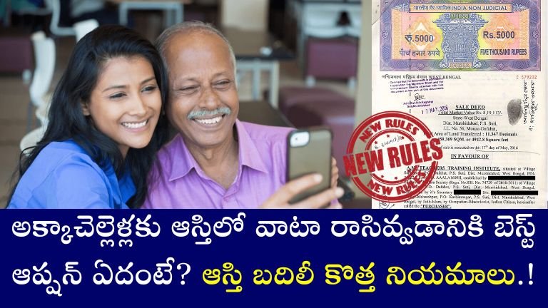 ఆస్తి బదిలీ నియమాలు