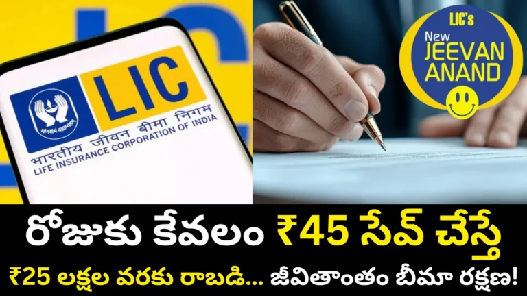 LIC New Jeevan Anand Policy